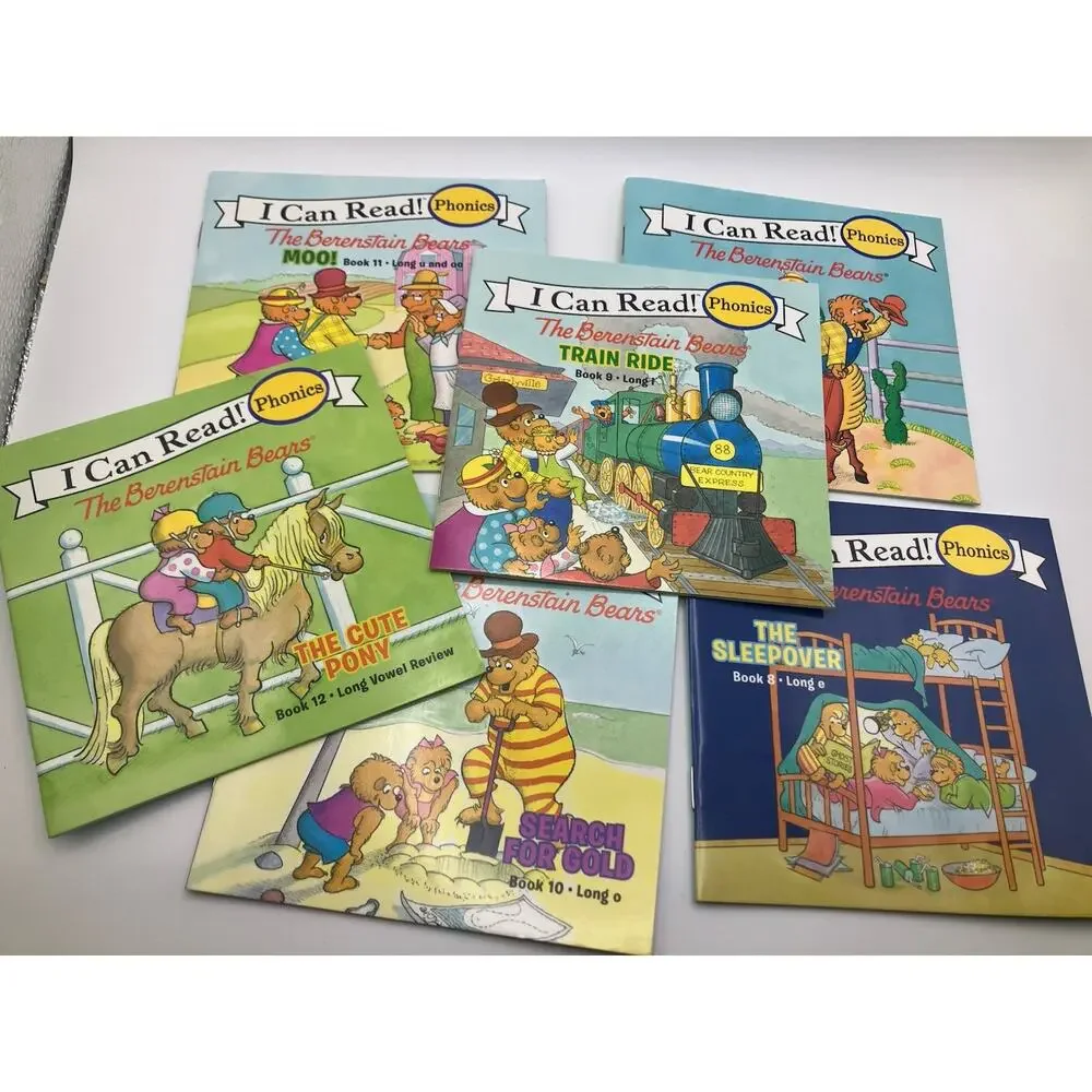 Beginner Book Lot Bobs and Phonics Berenstain Bears